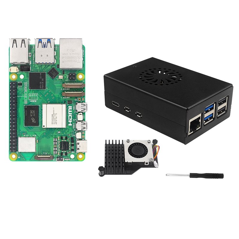 Raspberry Pi 5 8Gb Kit - Kit de démarrage AS95-For Irasptek pour