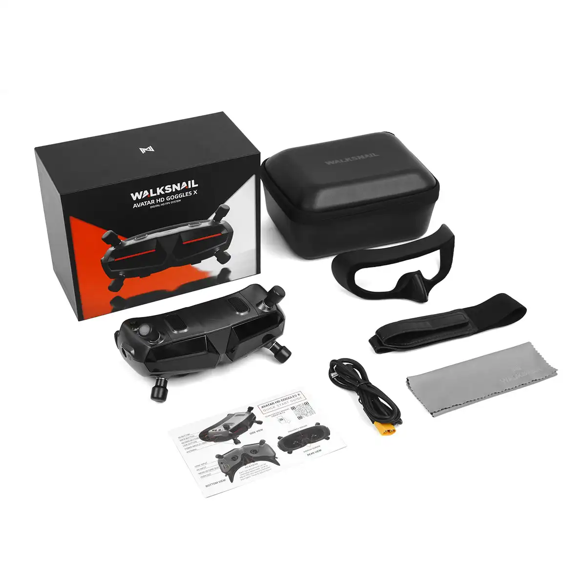 Fpv Goggles Walksnail Avatar Hd - Lunettes Avatar HD Walksnail X 1080P