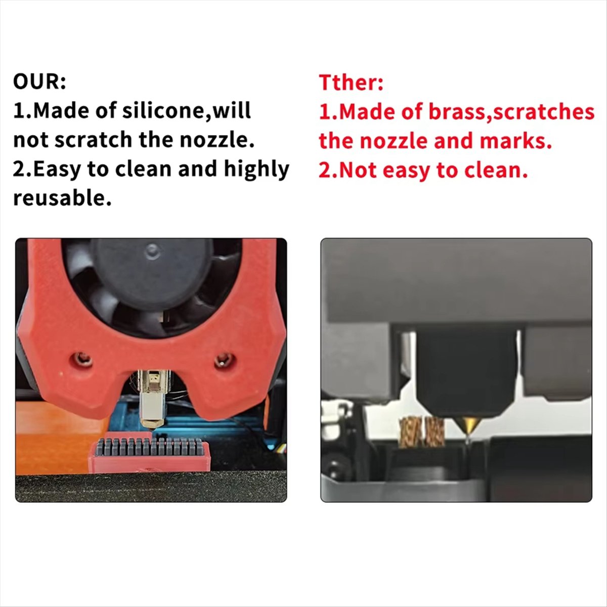 (B63C) Brosse en silicone pour - Voron 2.4 R2 Kit avis et prix