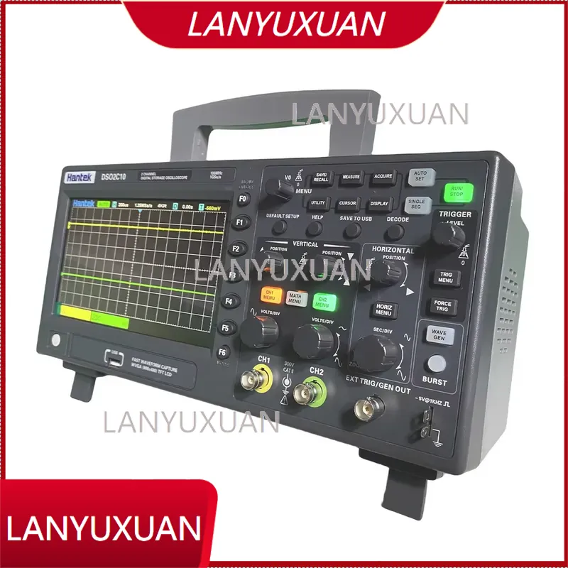Oscilloscope numérique Hantek  - Digital Storage Oscilloscope 100Mhz avis et prix